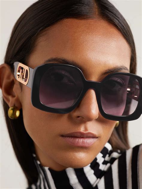 fendi case for sunglasses|fendi sunglasses oversized.